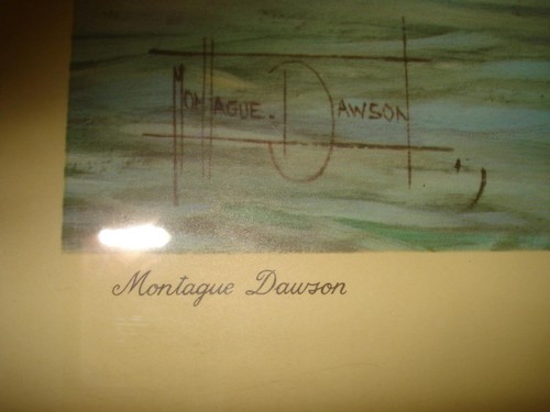 VINTAGE 1962 MONTAGUE DAWSON LITHOGRAPH PRINT "THE THERMOPYLAE LEAVING FOOCHOW" - Picture 5 of 9