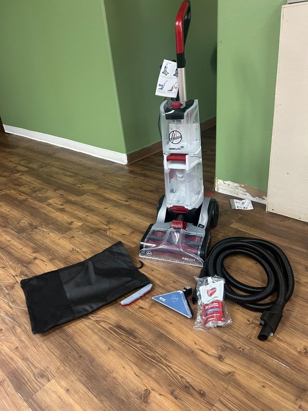 Hoover SmartWash+ Upright Carpet Cleaner - Red (FH52000G)