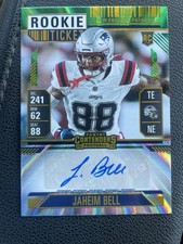 2024 Contenders Rookie Ticket Green Foil Auto Jaheim Bell #154 Image Variation