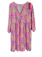 Lilly Pulitzer LORAN DRESS Tigress Garden Sz Lrg NWT