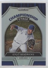 2022 Panini Prizm Championship Stage Silver Prizm Kyle Hendricks #CS-10 0l1o