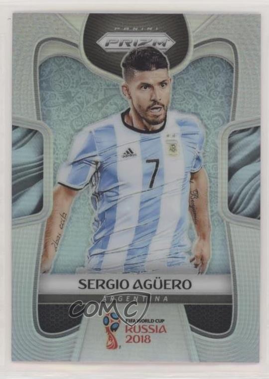2018 Panini Prizm World Cup Silver Prizm Sergio Aguero #11 2r7