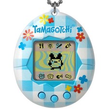 Tamagotchi - Original - Gen2 Flower Gingham Updated Logo
