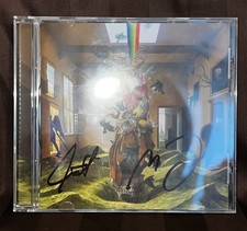 SIGNED Foster The People Paradise State Of Mind CD Booklet NOT Art Card Import