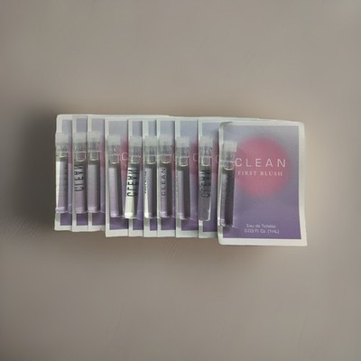 Clean First Blush Eau De Toilette Splash 0.03oz Lot Of 10