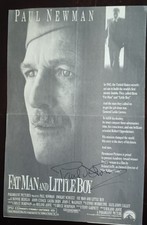 Paul Newman Signed Fat Man and Little Boy Ad