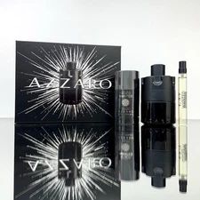 Azzaro THE MOST WANTED 3pc Set 3.3oz EDP INTENSE +77g Deo/Stick +0.33oz Travel