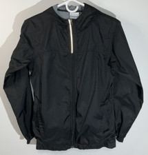 Columbia Windbreaker Youth Large Black