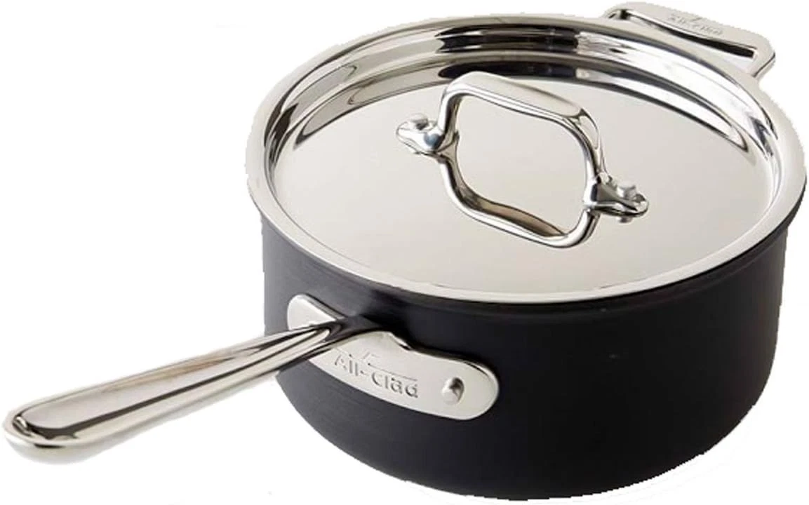 All-Clad NS1 Hard Anodized Nonstick 3-qt Sauce Pan with lid