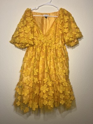 delfi gold mini dress Mirabella Mini Dress main image 0