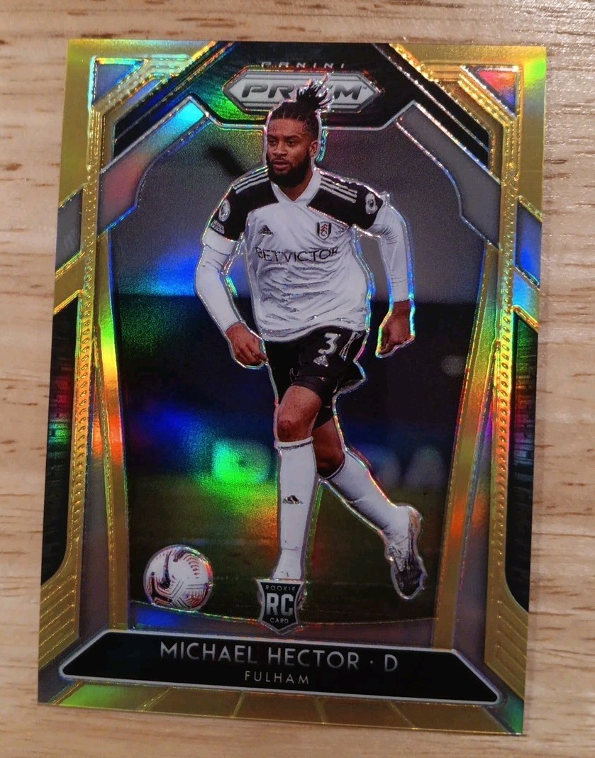 2020-21 Panini Prizm Premier League Michael Hector Gold /10