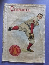 1910 LG Murad tobacco silk S21  CORNELL UNIVERSITY Baseball Pitcher TOUGH