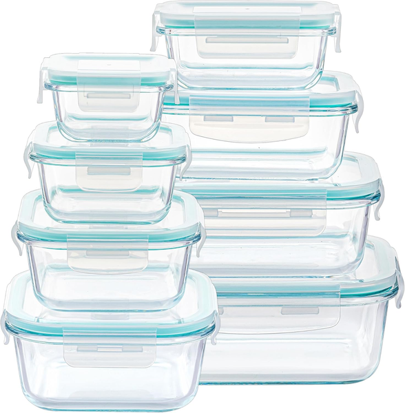 GlasbehäLter Set Mit Deckel FüR Lebensmittel Aufbewahrung Und Meal Prep-image