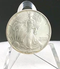 1995 American Silver Eagle 1oz .999 Fine Silver ASE Key Date Rim Toned