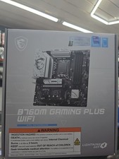 MSI B760M GAMING PLUS WIFI motherboard Intel B760 LGA 1700 micro ATX