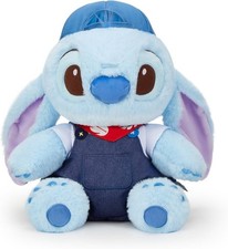 Peluche Stitch con jeans, Lilo e Stitch, 33 cm