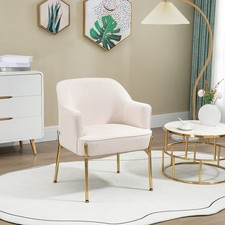 Upholstered Armchair Modern Accent Chair for Living Room and Bedroom