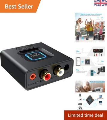 Wireless Bluetooth 6.0 Receiver - Genießen Sie 12H Spielzeit & Dual Device Connection