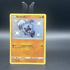 Pokemon TCG 2019 Rockruff SV23/SV94 Hidden Fates Shiny Vault Holo Rare on eBay