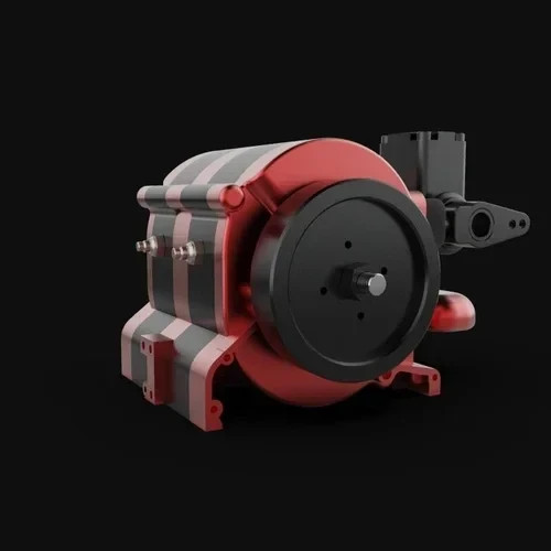 Micro Remote-Controlled Nitro Water-Cooled Single-Rotor Engine Model | eBay