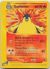 Typhlosion 64/165 Rare Expedition Base Set Pokemon NM
