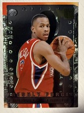 Allen Iverson 1996-97 Metal Freshly Forged #8 Philadelphia 76ers