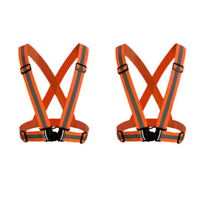 Gilet Riflettente Per Bici E Moto - Alta Visibilità 360° Con Strisce Riflettenti, Giallo Fluorescente, Regolabile Con Tasca Porta Cellulare - Traspirante Per Adulti E Bambini - 3
