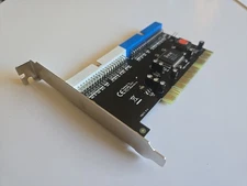 SYBA Ultra ATA IDE Controller *CARD & MANUAL ONLY* No Driver Disk, Cable or Box