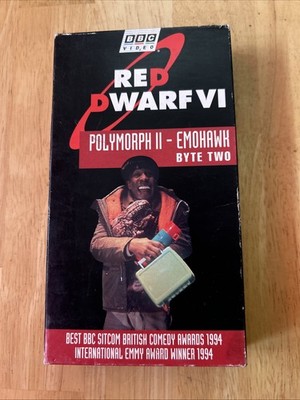 Red Dwarf VI - Byte Two: Polymorph II - Emohawk [VHS] Tested, Sci Fi, Comedy