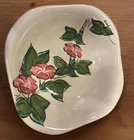 Vintage Mid Century Red Wing  Morning Glory Pink Concord  8 1/2" Vegetable Bowl