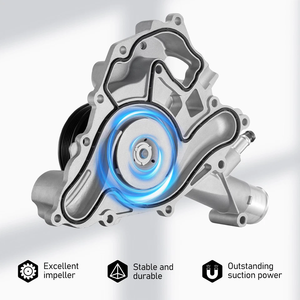 OEM CR4430 Engine Water Pump For Dodge Ram 3500 2009 5.7L 345Cu. In. V8 Foto 3 de 4