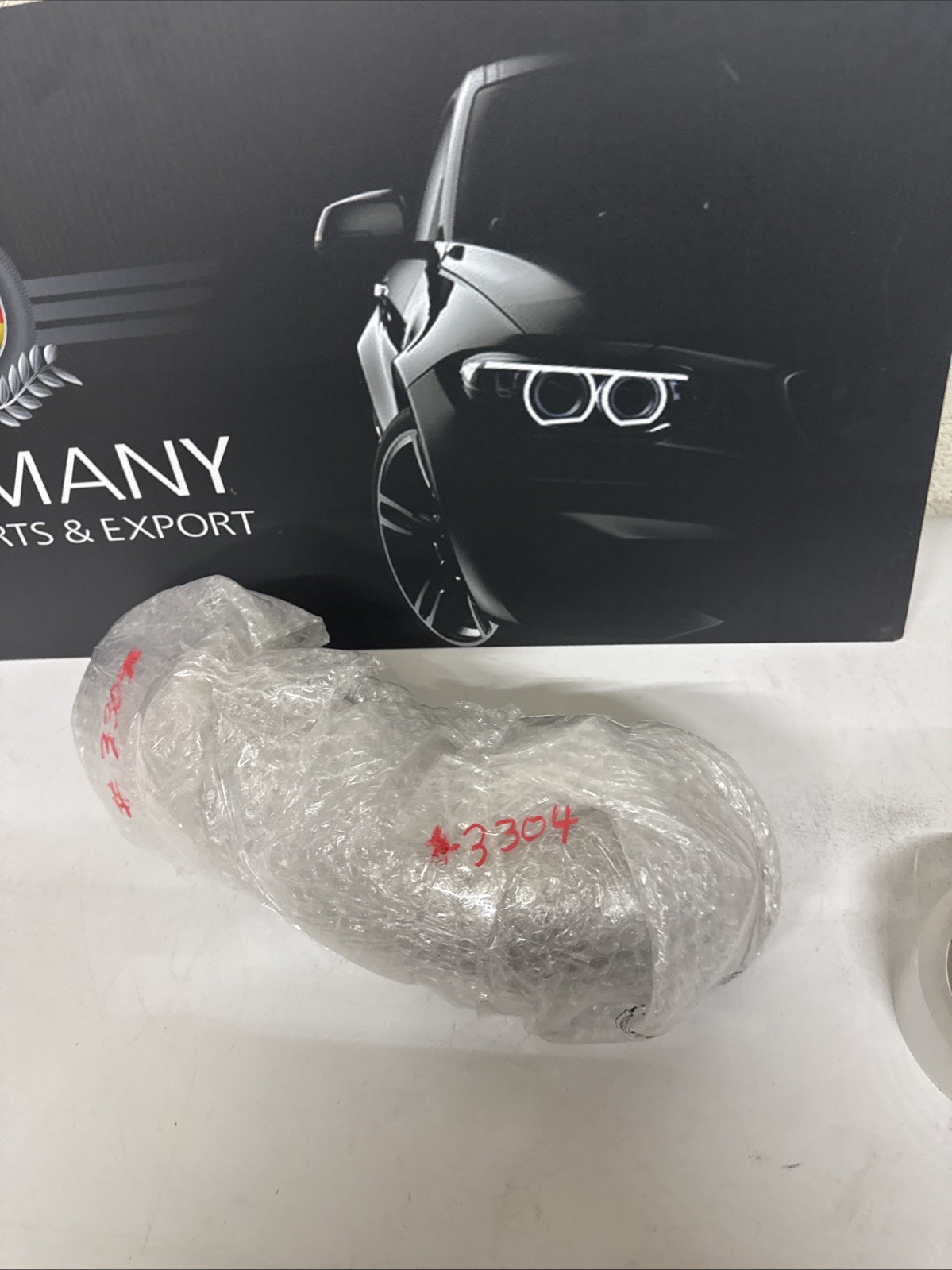 17-24 Aston Martin DB11 DBS Vantage V12 Air Intake Turbo Pipe Hose Left #3304
