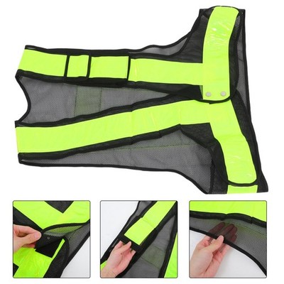  3 Pcs Reflektierende Kleidung Weste Sicherheitswesten Wanderweste