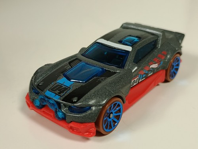 #ad #ad Rally Cat Hot Wheels 2018 Daredevils 5 5 Gray 10 Spoke Rims 1:64 Loose $8.49