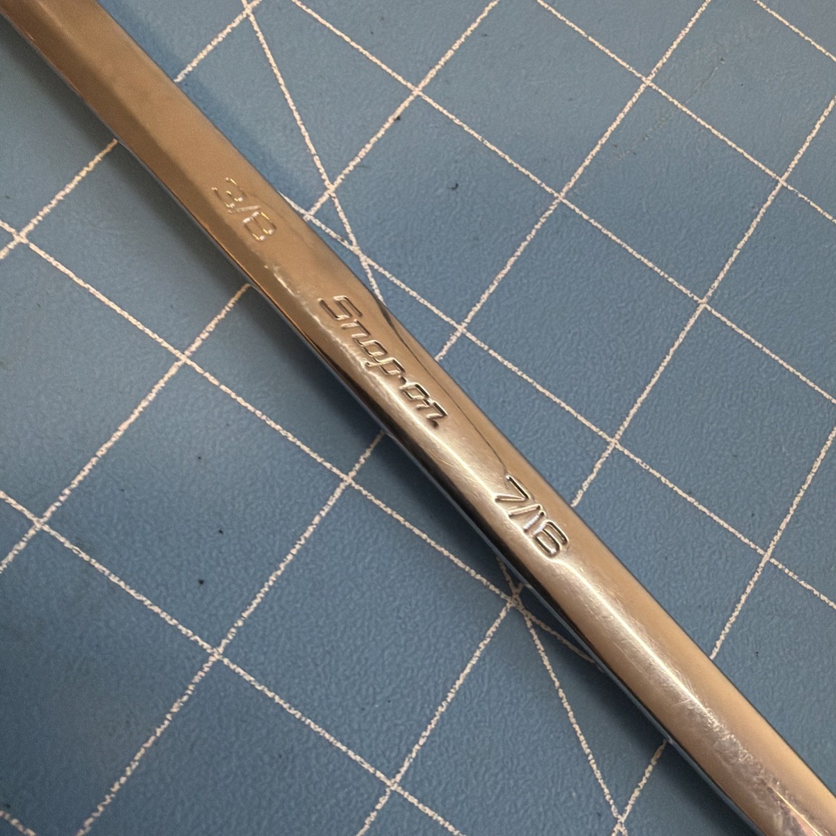 SNAP ON HEX SAE SPLINE 15° OFFSET BOX WRENCH #XDES1214a3/8