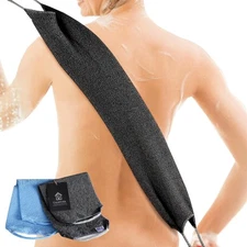 Casavida Back Scrubber For Shower Nylon Bath Towel Washer Exfoliating 