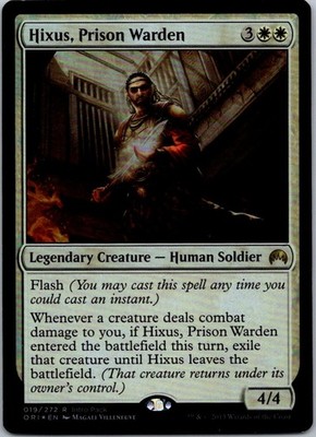 Hixus, Prison Warden R Unique and Miscellaneous Promos 19 NM Foil