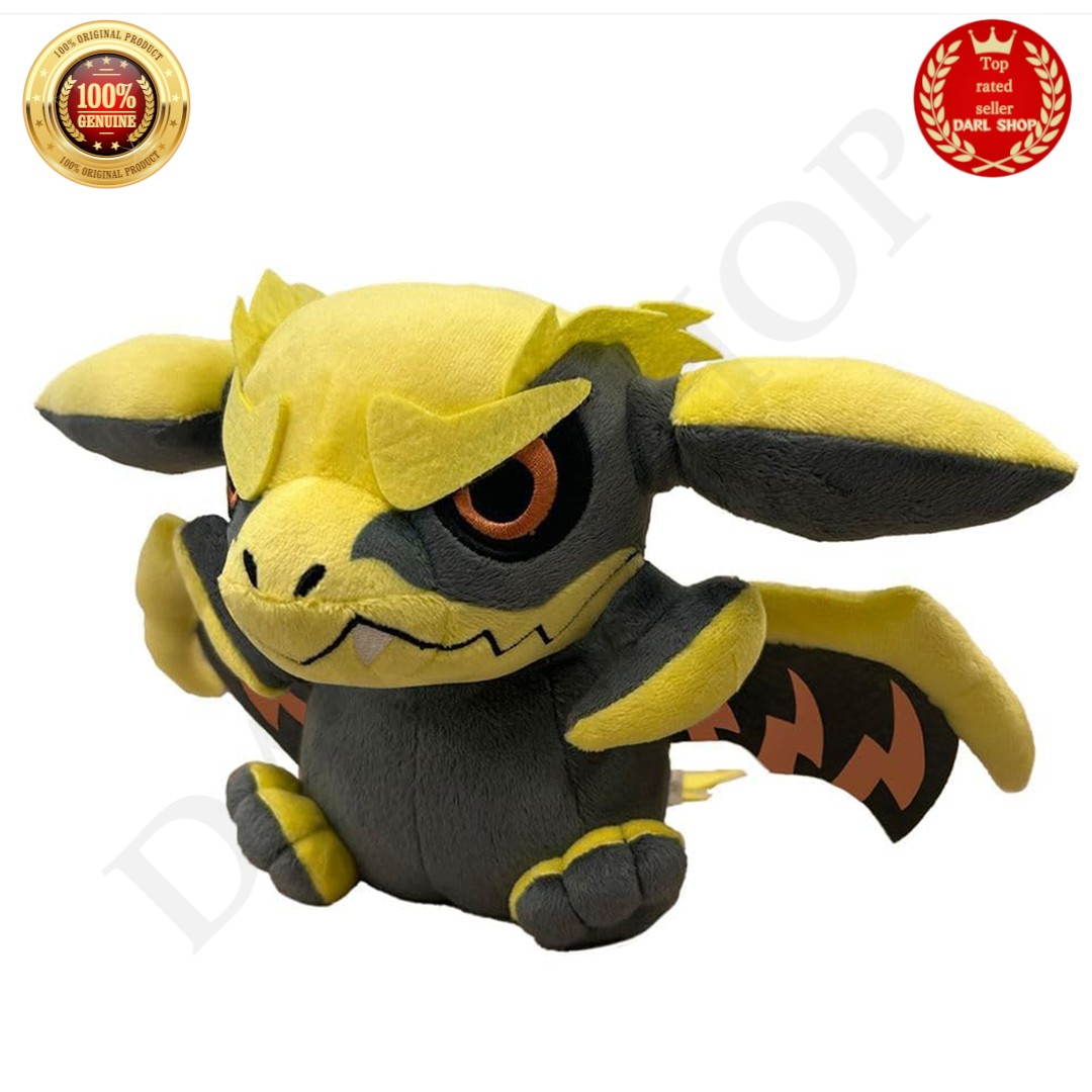 Monster Hunter Wilds REY DAU Deformed Chibi Plush Toy 28cm CAPCOM H160 x W280mm