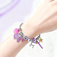 Trendy Bracelet for girls Cartoon bracelet Fashion Beaded Alloy charming Jewelry