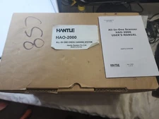 HANTLE TRANAX HAO-2000 ALL IN ONE CHECK CASHING MACHINE SCANNER USB SERIAL ETH