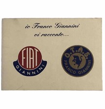 FIAT io Franco Giannini via racconto Lingua Italiano Book O.T.A.S Rare