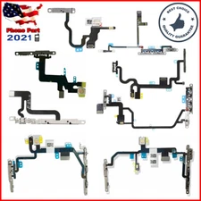 New Power Volume Switch Button Flex Cable For iPhone X XR XS Max 8 7 6 Plus 6S