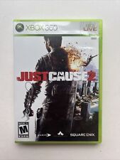 Just Cause 2 (Microsoft Xbox 360, 2010) Complete CIB TESTED *Discs Near Mint*