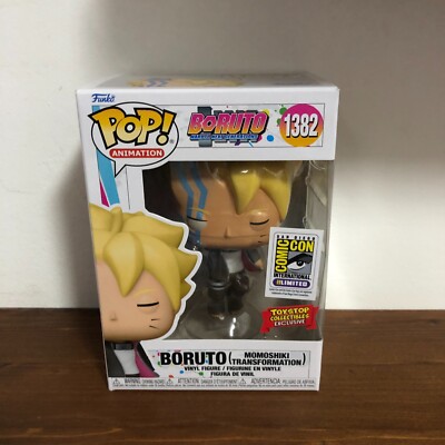 Funko BORUTO ( MOMOSHIKI TRANSFORMATION ) #1382 SDCC Comic Con Toystop Exclusive