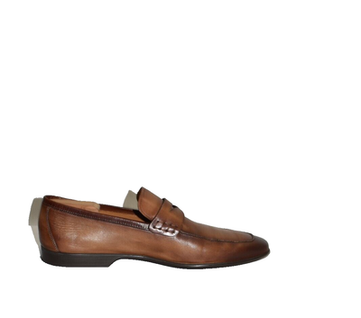 New! Magnanni Ramiro II Midbrown Penny Loafers Size 13 M  display picture 3