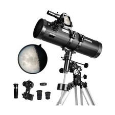 Telescope 130EQ Newtonian Reflector Telescopes for Adults, Professional Teles...