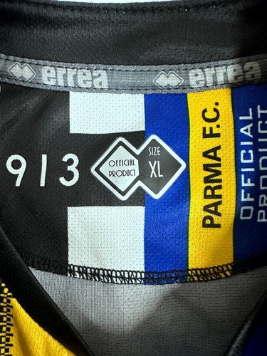 MAGLIA PARMA NO MATCH WORN ISSUE SHIRT JERSEY VINTAGE CAMISETA 2012/2013 - Foto 3 di 3