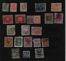Job Lot of 22 Poland 1919-1935 Mixed / Postage Due StampsSG 69-SG D203 VFU