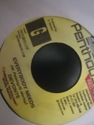 7'' DEVONTE / EVERYBODY NEEDS / PENTHOUSE RECORDS / REGGAE / DANCEHALL