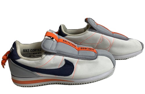 Nike Cortez House Shoes White Blue 